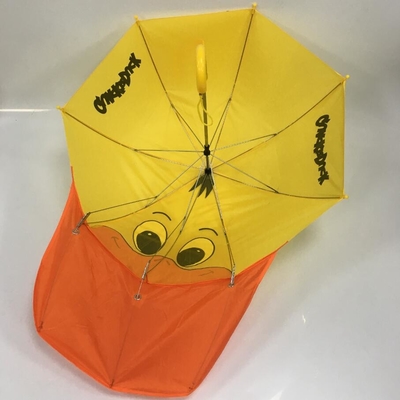 18 Duim Hand Open Leuk Beeldverhaalduck umbrella waterproof polyester