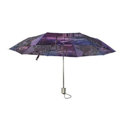 Lichtgewicht Digitale Druk Mini Folding Umbrella For Travel