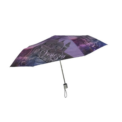 Lichtgewicht Digitale Druk Mini Folding Umbrella For Travel
