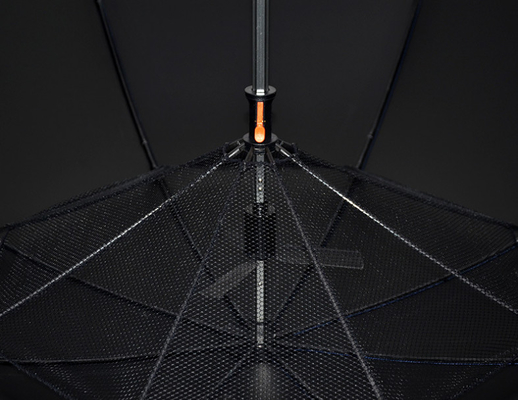 190T de Ventilator van de de Ontploffingsparaplu van de pongézijdezomer met Plastic Handvat