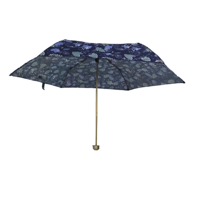 21 duim 6 Comités UVbescherming die Super Mini Umbrellas With Digital Printing adverteren
